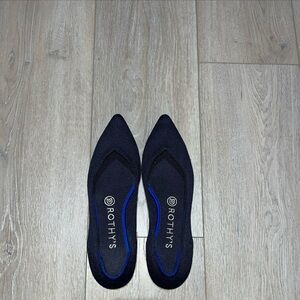 Rothy's Women's Navy Blue Flats the Point